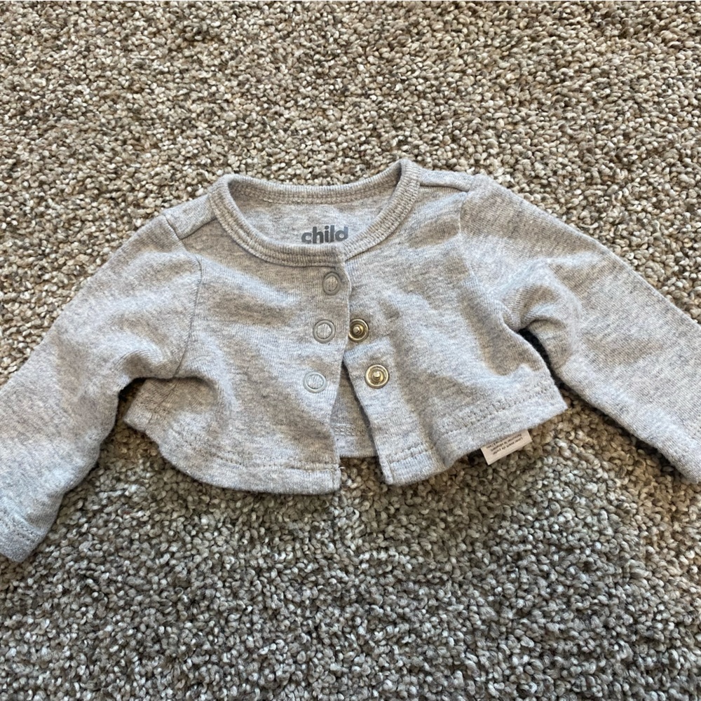 Preemie Cardigan